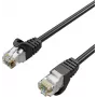 Flexline cabo de rede RJ45, Cat. 7 S/FTP, PUR, preto, 25,0 m (FL31-39105)