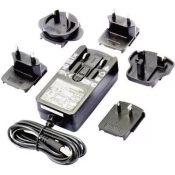 Dehner SYS 1541-2412-W2E fonte de alimentação de ficha com tensão fixa 12V 2A, 24W, ficha DC 5,5x2,1mm, Nível VI