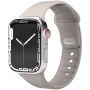 Pulseira VONMÄHLEN Classic Band 2 para Apple Watch 40/41/42mm, pulseira em pele plena flor em creme
