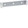 Hager UT22C calha DIN isolada, calha de encaixe 35x7,5 mm, profundidade ajustável até 21 mm, cinzento