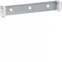 Hager UT22C calha DIN isolada, calha de encaixe 35x7,5 mm, profundidade ajustável até 21 mm, cinzento