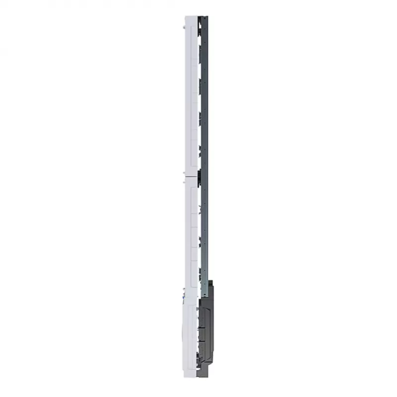 Hager ZH53XS módulo de montagem de distribuição, 12 TE, 7 filas, blocos de terminais N+PE, cinzento claro