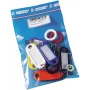 WEDO 262 porta-chaves com gancho em S, várias cores, 10 unid.