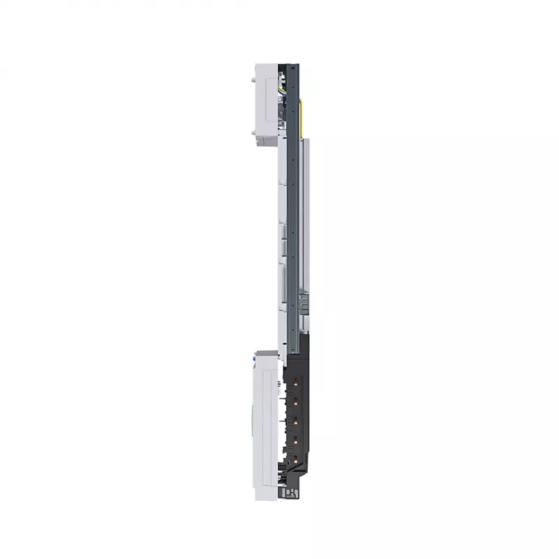 Hager ZH23X7 campo de contadores completo, 1 lugar de contador, 1 lugar de pré-contador, 1 piso, 900x250mm, barra coletora de 5 polos, 300mm, com barra coletora