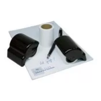 WEDO rolo de substituição para apagador de rolo WEDO, papel mata-borrão branco, 70 x 53 mm, 5 unid. (803)