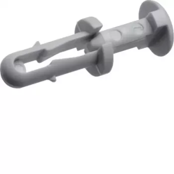 Hager L5067 rebite de expansão, broca 6 mm, espessura de fixação 3-8 mm, sem halogéneos, cinzento