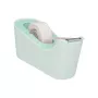 Dispensador de mesa 3M Scotch C18 verde menta com Magic Tape, 19 mm x 7,5 m, transparente