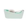 Dispensador de mesa 3M Scotch C18 verde menta com Magic Tape, 19 mm x 7,5 m, transparente