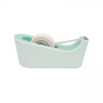 Dispensador de mesa 3M Scotch C18 verde menta com Magic Tape, 19 mm x 7,5 m, transparente