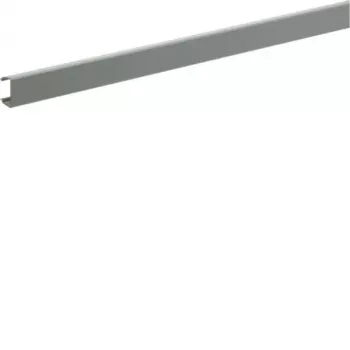 Perfil de isolamento de barramento Hager S941K 20x10mm x 1000mm cinzento