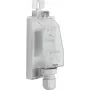 Sensor de luz exterior Hager EEN003 para interruptor crepuscular, montagem à superfície, IP55, cabo de 1,5 m, cinzento