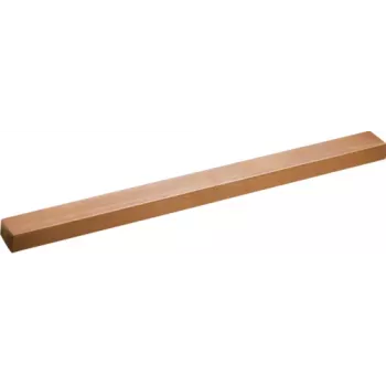 Barra universal de cobre Hager UM22B 20x10mm 2 campos 500A 495mm