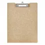 Pasta com prancheta MAULbalance A4 castanha cartão com capa de papel kraft 2382077
