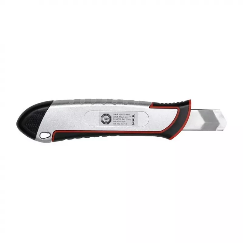 Cutter MAUL ferramenta 18 mm com zona de pega emborrachada (7771896)