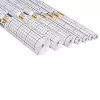 HERMA Película de proteção para livros, autoadesiva, 400 mm x 25 m, transparente, PP brilhante, linhas de grelha 7025