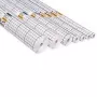 HERMA Película de proteção para livros, autoadesiva, 400 mm x 25 m, transparente, PP brilhante, linhas de grelha 7025