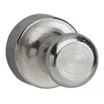 MAUL 6168696 Superímanes ímanes de neodímio cilíndricos, 10 mm de diâmetro, 10 unid., prateado