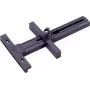 KWB 784400 Calha de guia 1400 mm para serras circulares, alumínio, 2 peças, antiderrapante, sem lascas