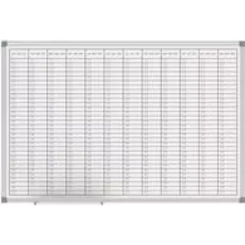 MAUL Quadro branco planeador anual MAULstandard 60x90cm (6466384)