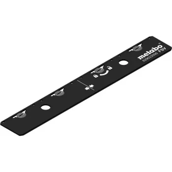 Metabo 629022000 Conector de calhas de guia, alumínio, preto, pack de 2