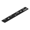 Metabo 629022000 Conector de calhas de guia, alumínio, preto, pack de 2