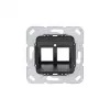 GIRA Anel de suporte 560100 Modular Jack 1 2 vias (560100)