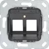 GIRA Anel de suporte 560200 Modular Jack 2 2 vias moldura de montagem