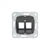 GIRA Anel de suporte 560200 Modular Jack 2 2 vias moldura de montagem
