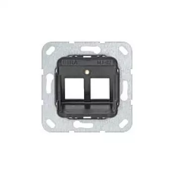 GIRA Anel de suporte 560200 Modular Jack 2 2 vias moldura de montagem