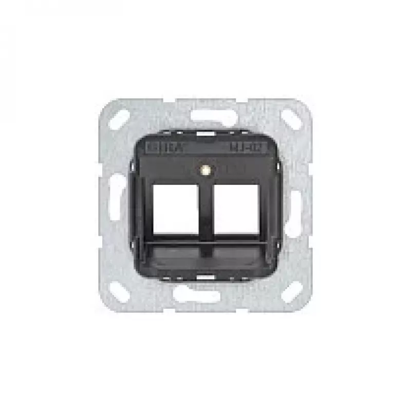 GIRA Anel de suporte 560200 Modular Jack 2 2 vias moldura de montagem
