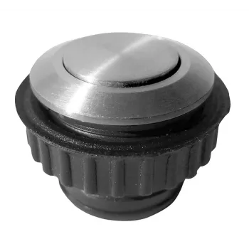 Grothe PROTACT 650 VA Botão de campainha em aço inoxidável, encastrar, 1 contacto NO, IP54 62070