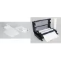 Papel contínuo térmico SIGEL TP111 Premium, A4, 76 g/m² revestimento superior, branco, microperfuração, com marca de controlo, 1000 folhas