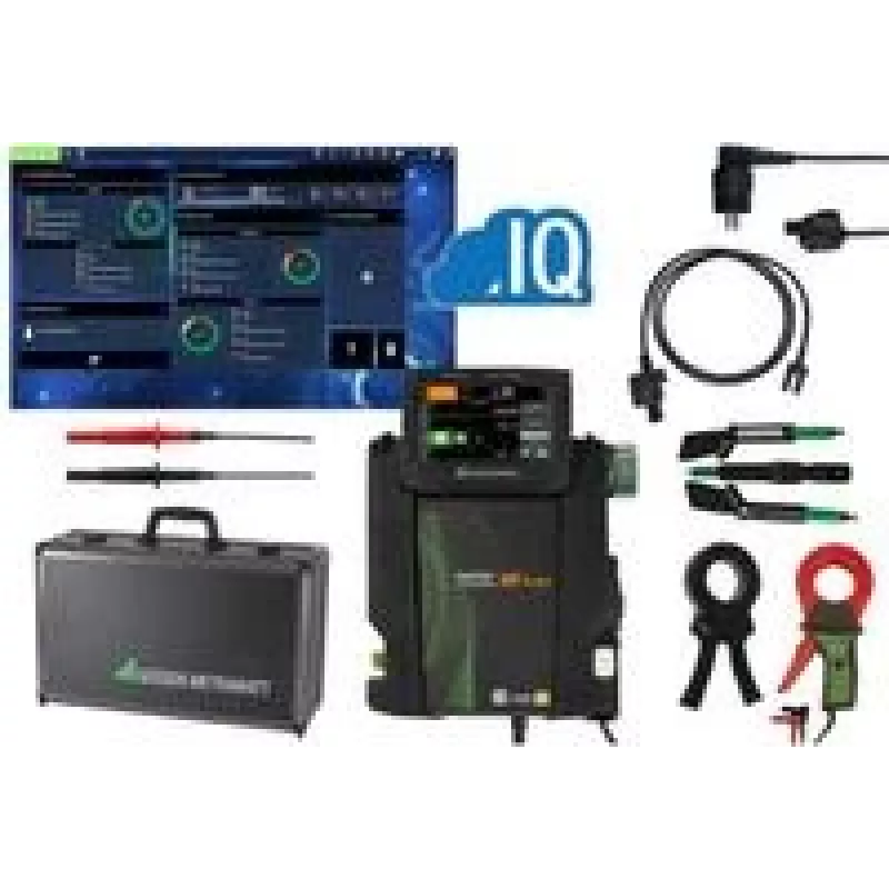Conjunto profissional de aparelho de teste de instalações Gossen Metrawatt PROFiTEST MF XTRA com calibração DAkkS (M537M)