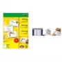 Cartões de visita SIGEL DP939 branco extra 85 x 55 mm 200 g/m² 600 cartões (60 folhas x 10)