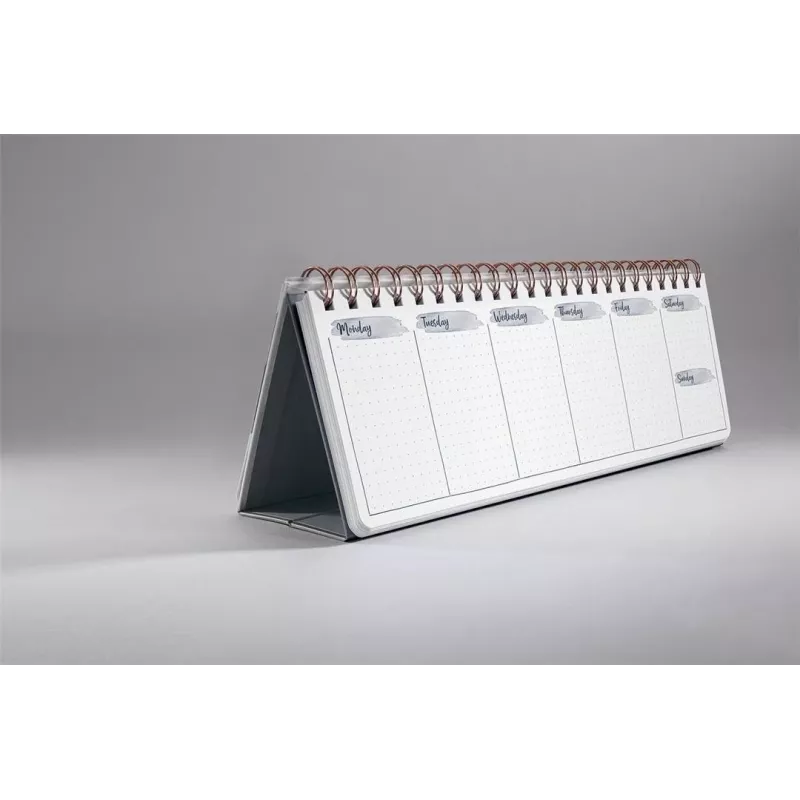 Calendário de mesa perpétuo SIGEL JP104 Jolie Underwater Miracles, layout em inglês, 297 x 102 mm