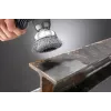 KWB 606333 escova de copo de aço HSS prensado, 50 mm de diâmetro, haste de 6 mm, para berbequins e aparafusadoras sem fio