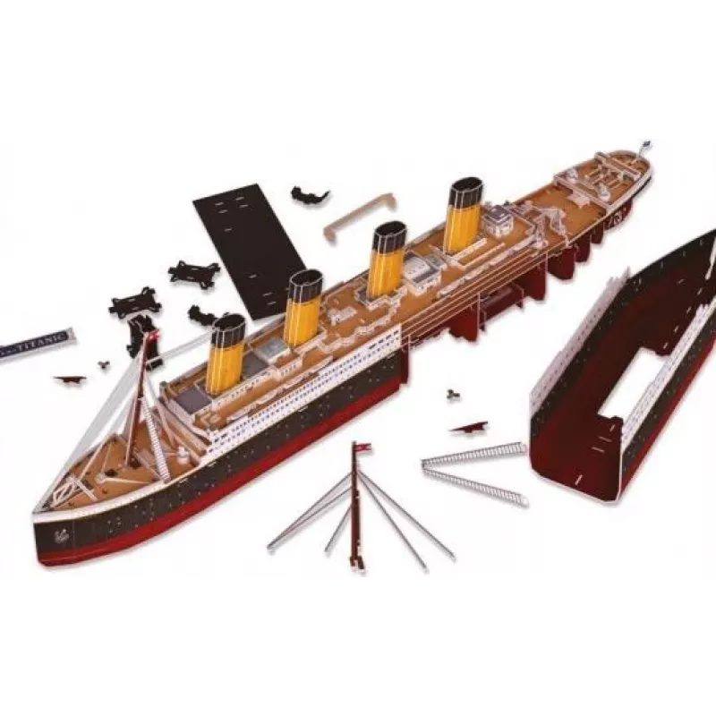 Revell RMS Titanic puzzle 3D 266 peças modelo de navio 00154