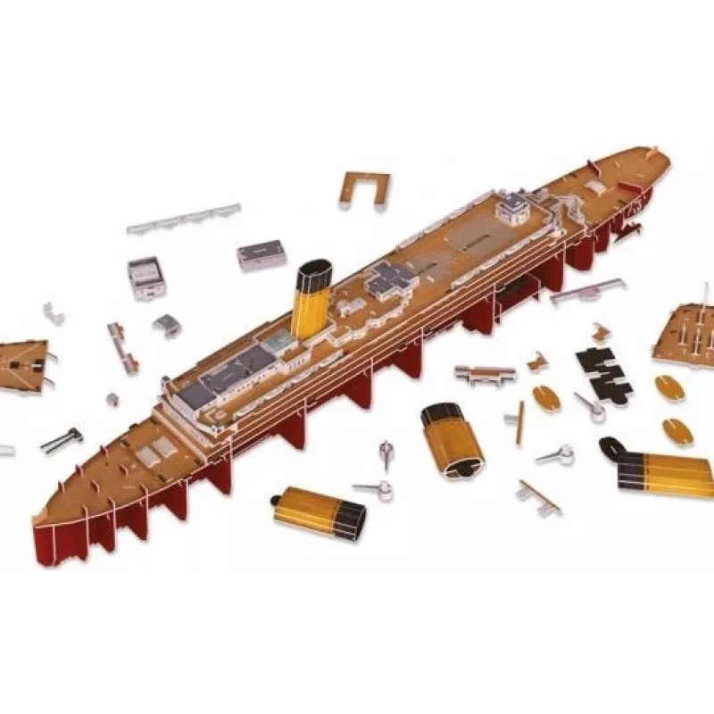 Revell RMS Titanic puzzle 3D 266 peças modelo de navio 00154