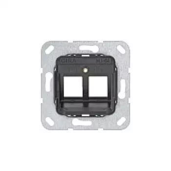 Gira anel de suporte 560400 para Modular Jack 4, 2 vias, antracite