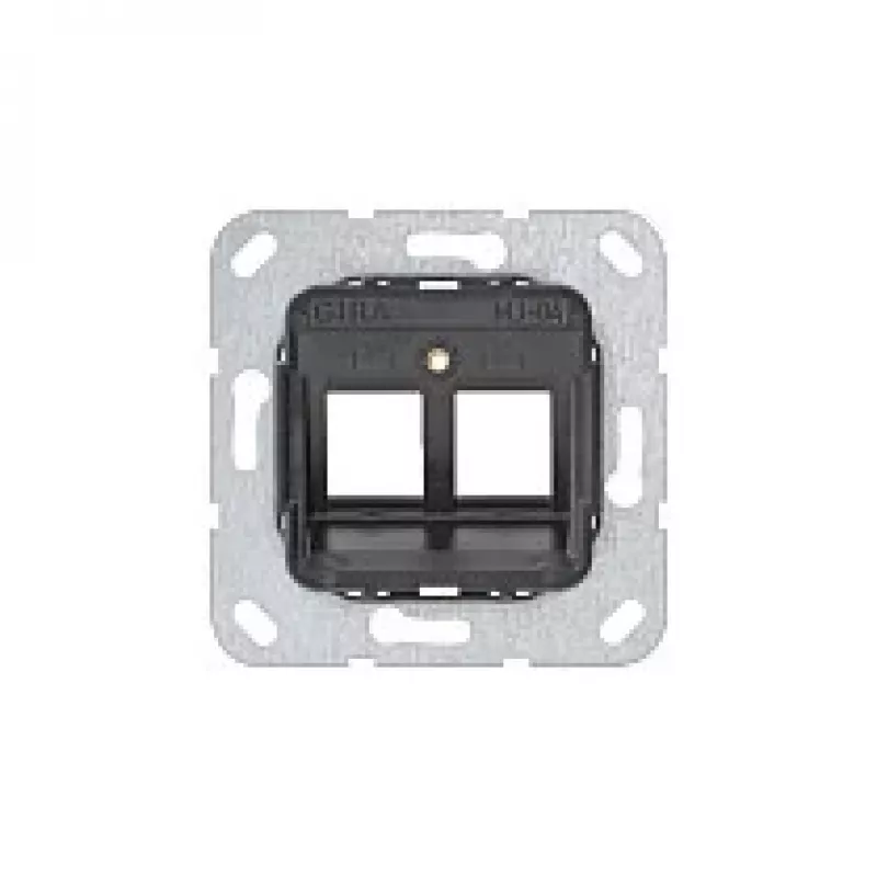 Gira anel de suporte 560400 para Modular Jack 4, 2 vias, antracite
