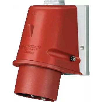 MENNEKES 804 ficha CEE macho 5 polos 32A 400V 6h IP44 terminais de parafuso angular