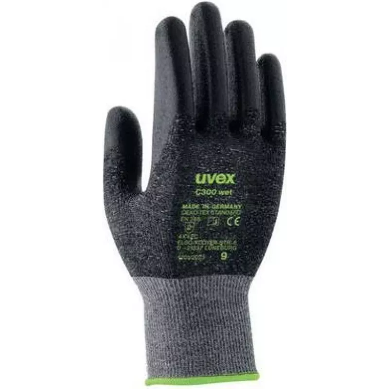 Uvex Handschutz Strick-HS C300 Wet luvas de trabalho de proteção tamanho 7 6054207