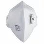 uvex silv-Air classic 3310 máscara respiratória FFP3 - branco, faixa de cabeça têxtil, clipe nasal PP, 1 unid. 8763310