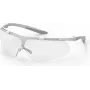 Uvex Super Fit ETC 9178 óculos de proteção com proteção antiembaciamento e UV, lente transparente, armação antracite/azul 9178415