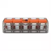 Conector de ligação WAGO 221-415 COMPACT 5 condutores 4 mm², pack de 25