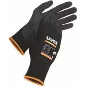 Luva de segurança antiestática UVEX 6002612, tamanho 12, cinzento/preto, 1 par