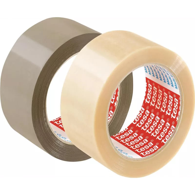 Fita de embalagem TESA ultra forte 66 m PVC transparente (57176)