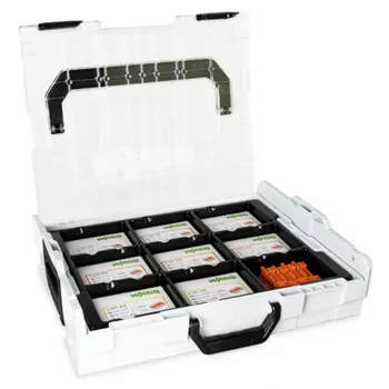 Sortido de conectores compactos WAGO 887-927 em L-BOXX 102, 240 unidades, série 221