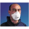 Máscara de proteção respiratória descartável 3M Aura 9332+ FFP3 com válvula Cool Flow, pack de 10