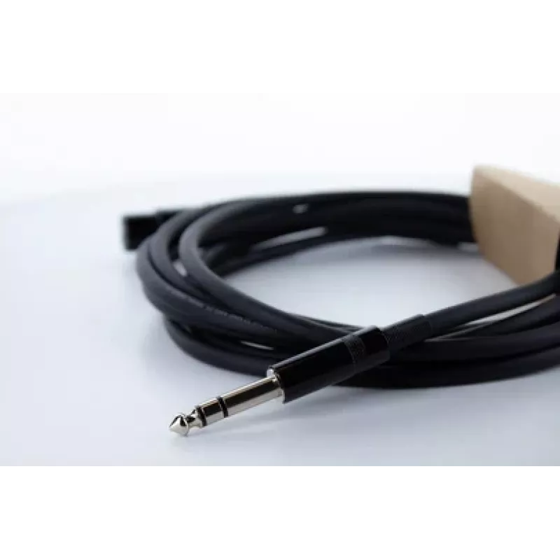 Cabo de áudio Cordial EM 1 FV XLR para jack 6,3 mm 1 m preto 14820